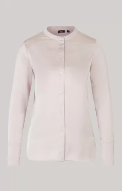 Online JOOP! Satin Blouse in Delicate Pink beige