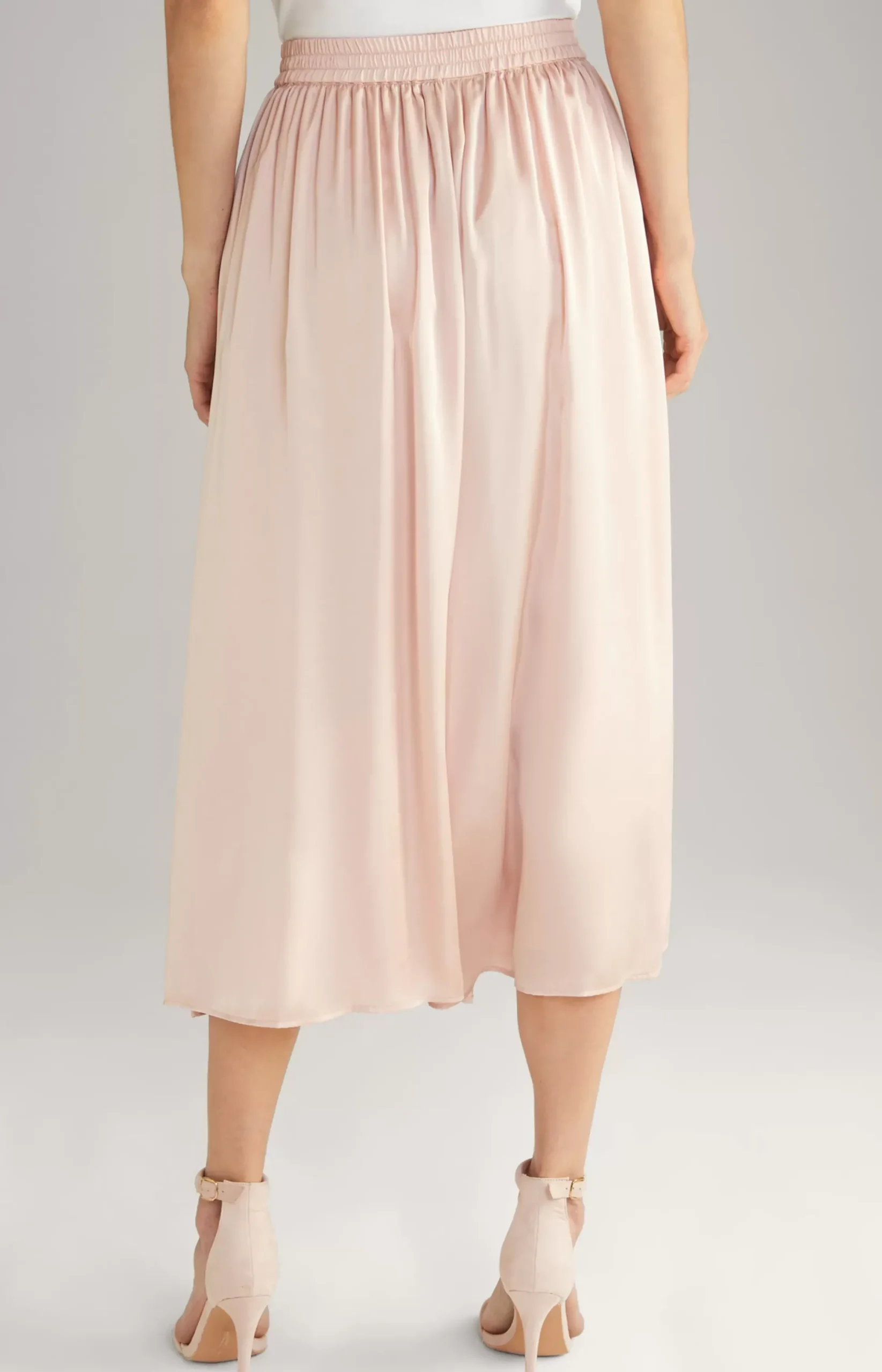 New JOOP! Satin Skirt in Rose pink