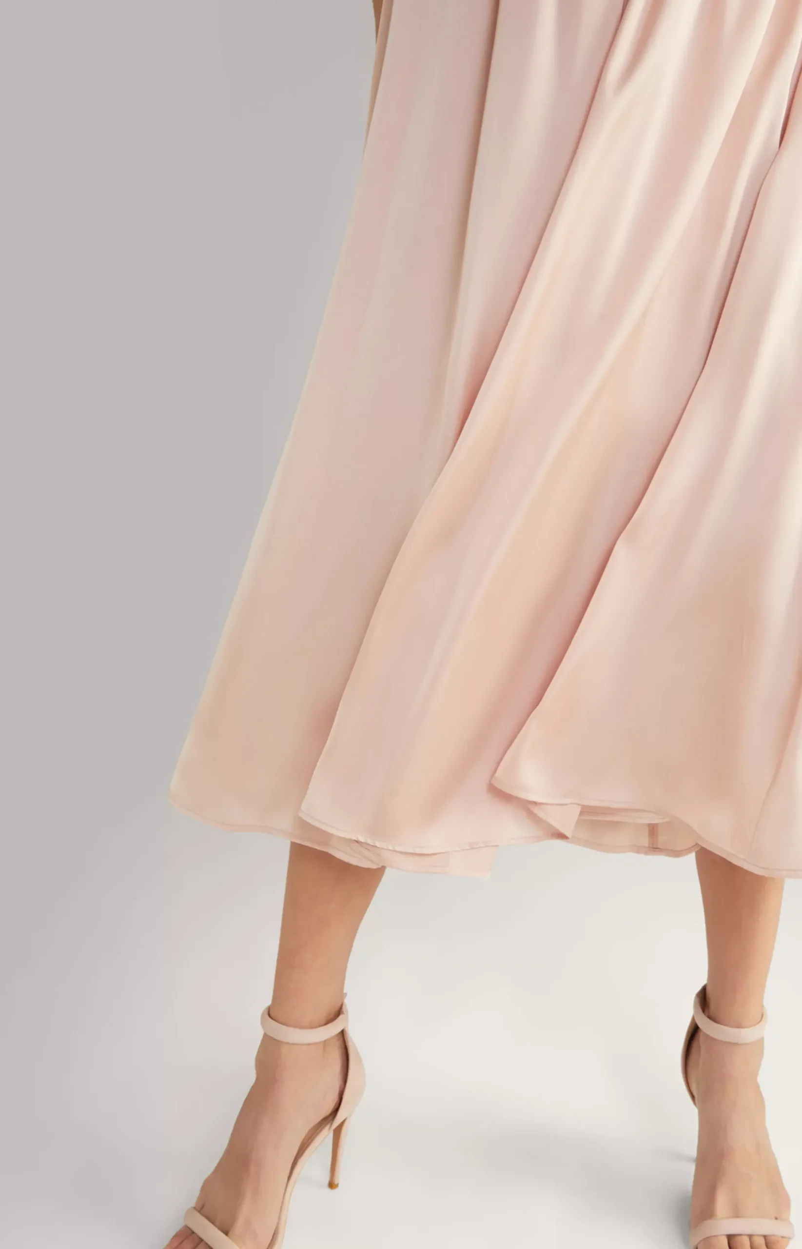 New JOOP! Satin Skirt in Rose pink