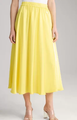 Hot JOOP! Satin Skirt in yellow