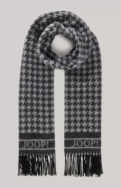 Sale JOOP! Scarf in a Pattern black/grey