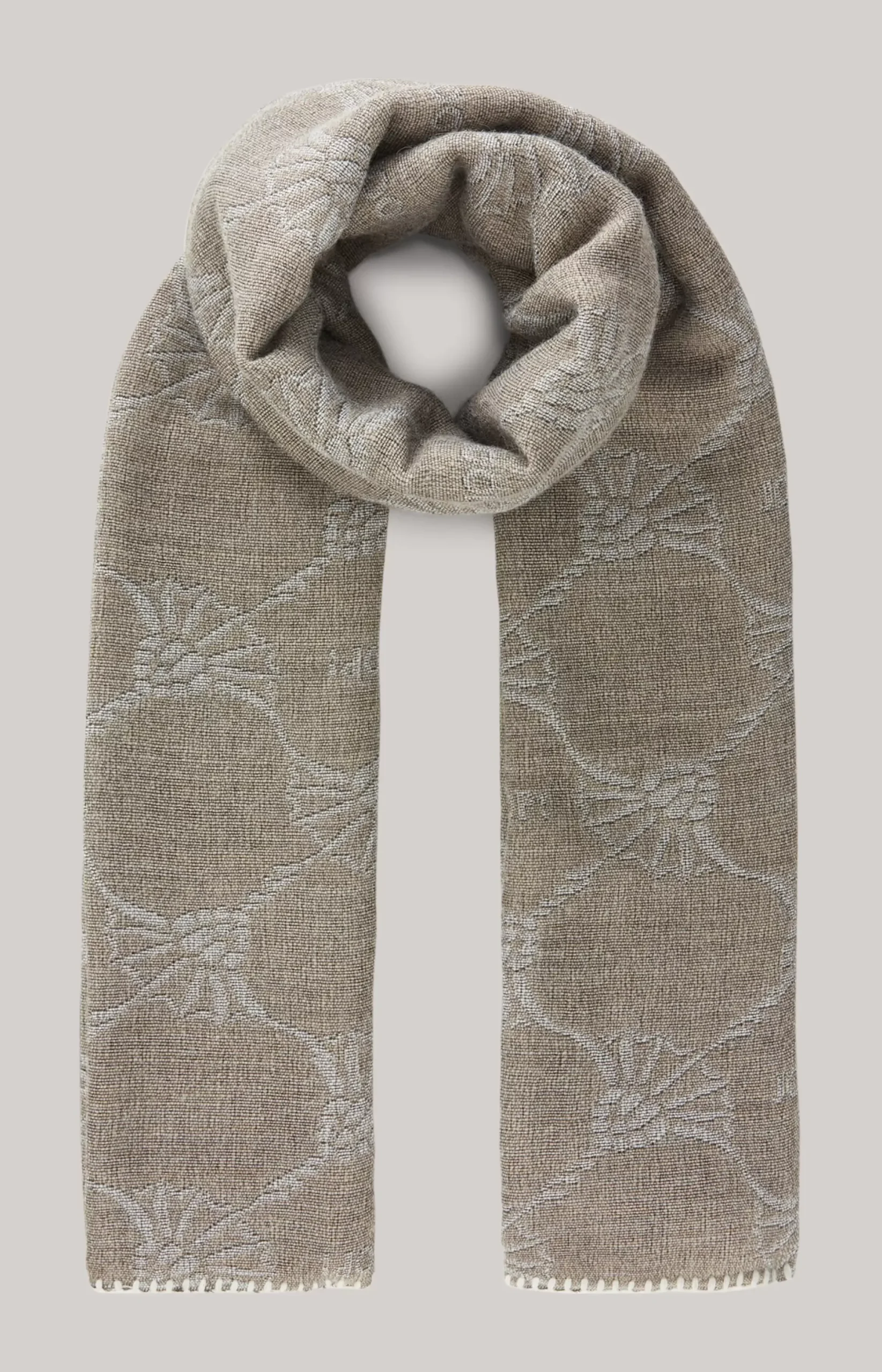Hot JOOP! Scarf in grey/beige