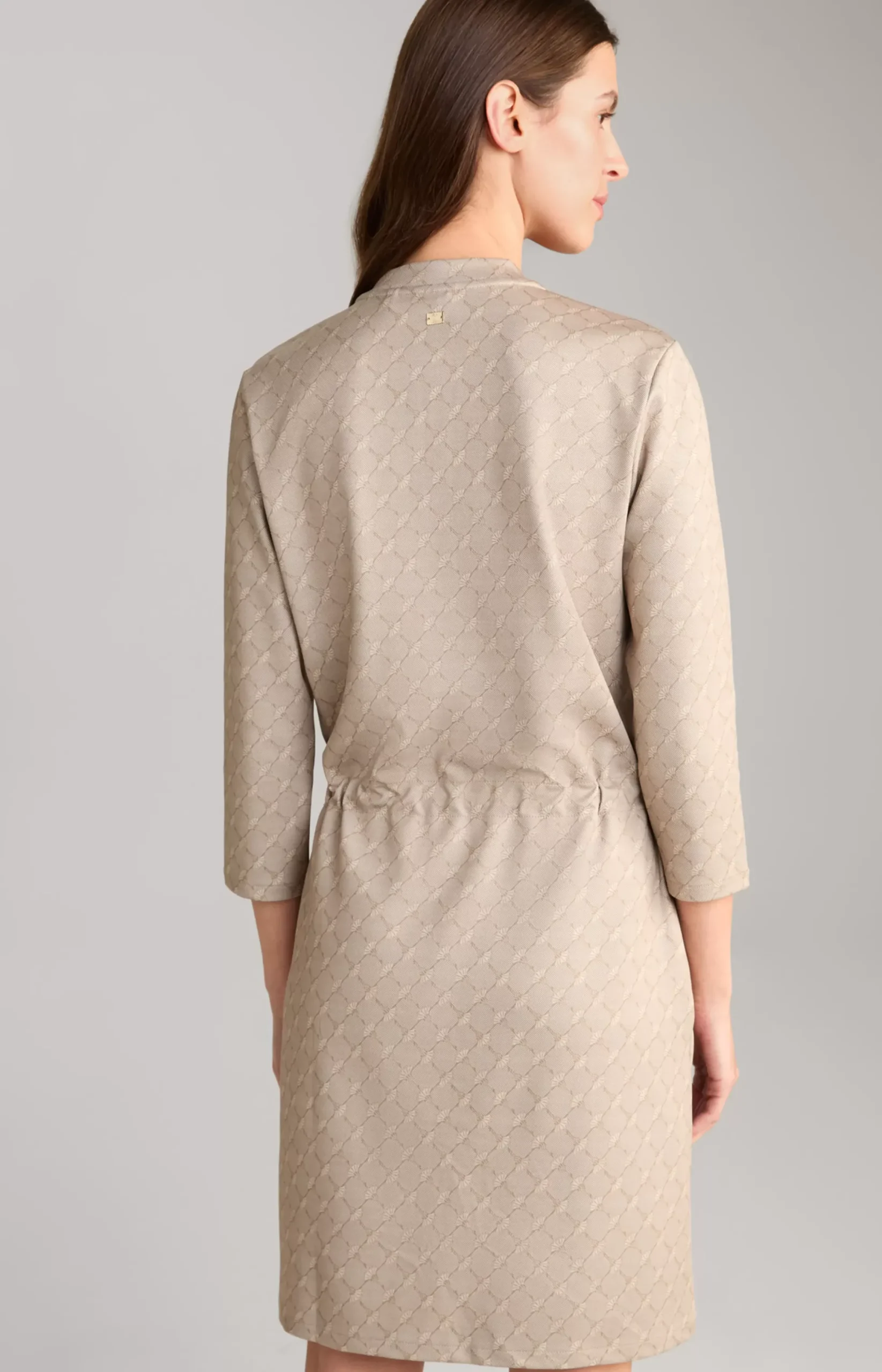 Outlet JOOP! Scuba Dress in a Pattern beige