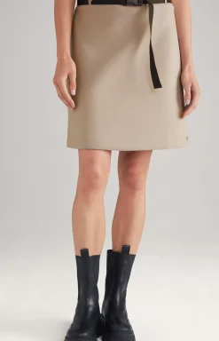 Sale JOOP! Scuba Mini Skirt in beige