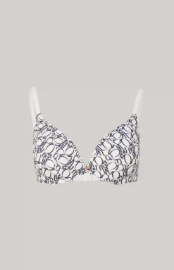 New JOOP! Seamless cup bra in white/blue