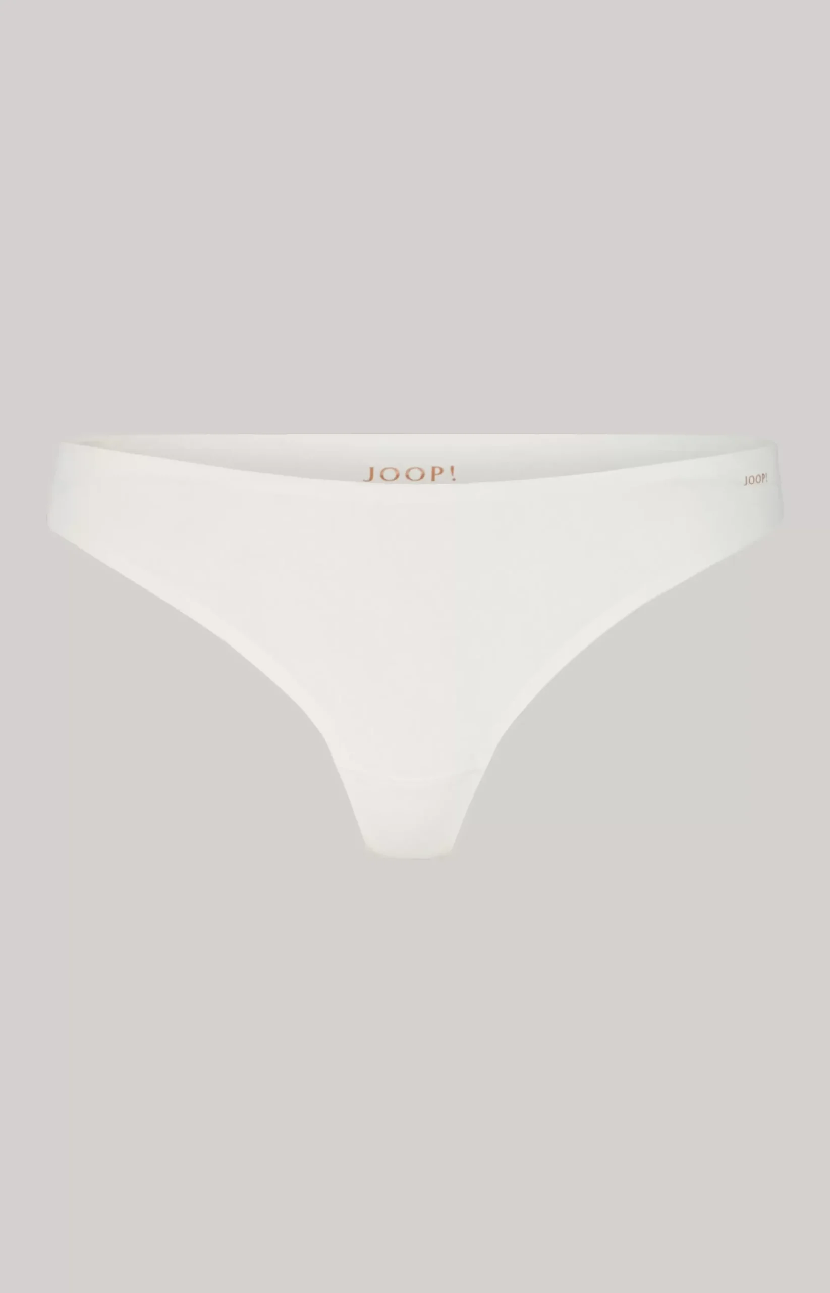Hot JOOP! Seamless thong in Ecru color_604009-505