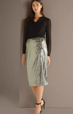 Discount JOOP! Sequined Skirt in grey