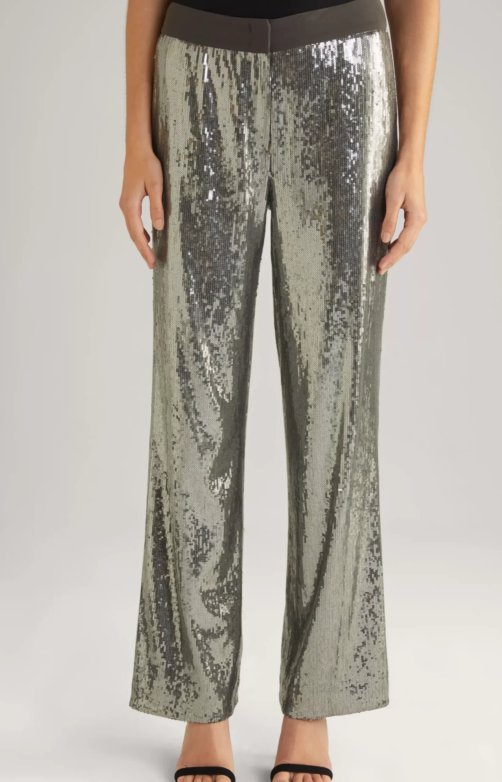 Clearance JOOP! Sequined Trousers in grey