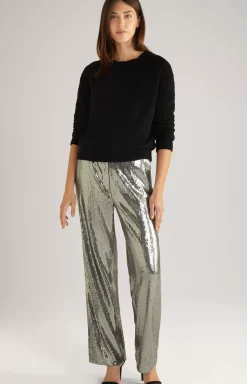 Clearance JOOP! Sequined Trousers in grey