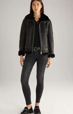 Discount JOOP! Shearling Jacket in black