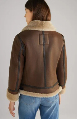 Outlet JOOP! Shearling Jacket in brown
