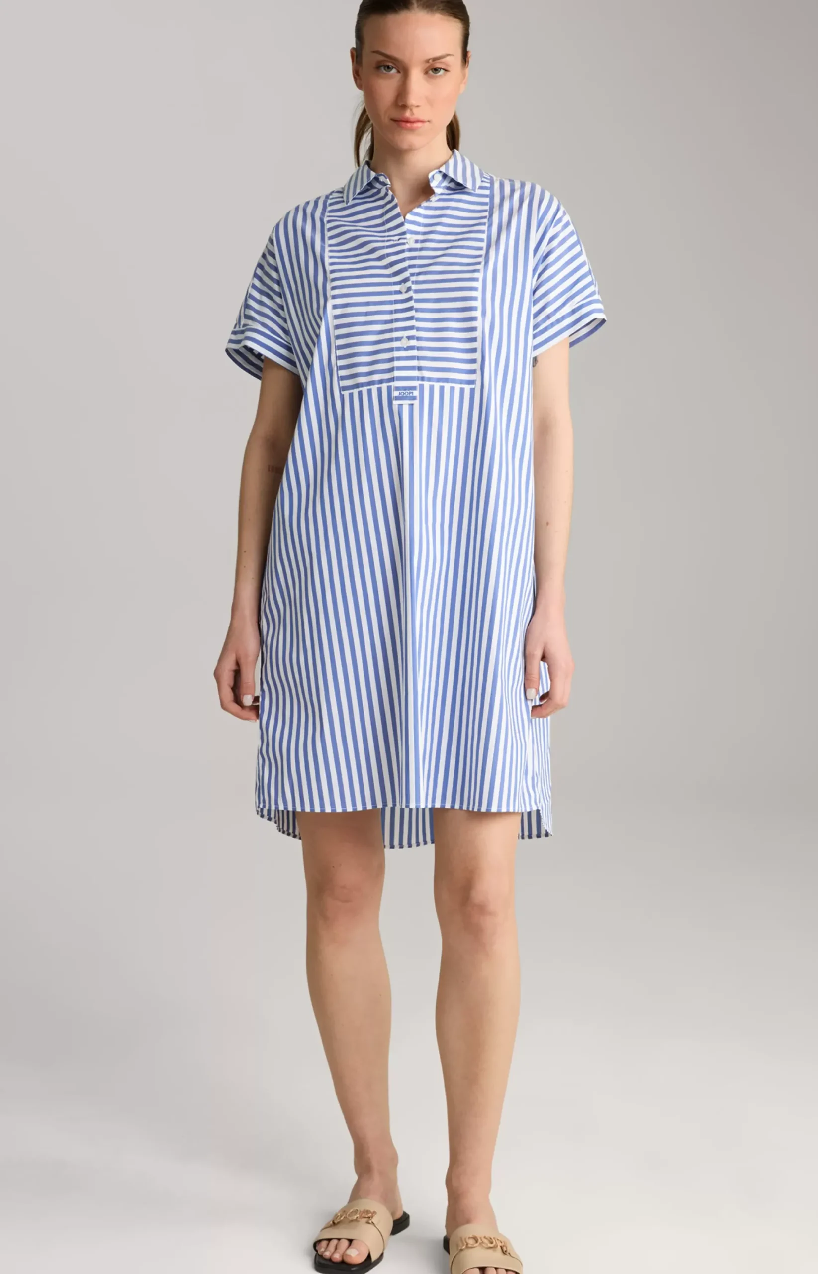 Sale JOOP! Shirt Dress in Stripes blue/white
