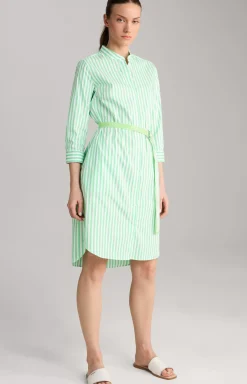 New JOOP! Shirt Dress in Stripes green/white