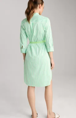 New JOOP! Shirt Dress in Stripes green/white
