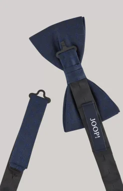 New JOOP! Silk Bow Tie in dark blue