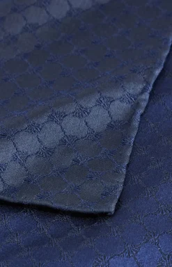 Hot JOOP! Silk Pocket Square in dark blue