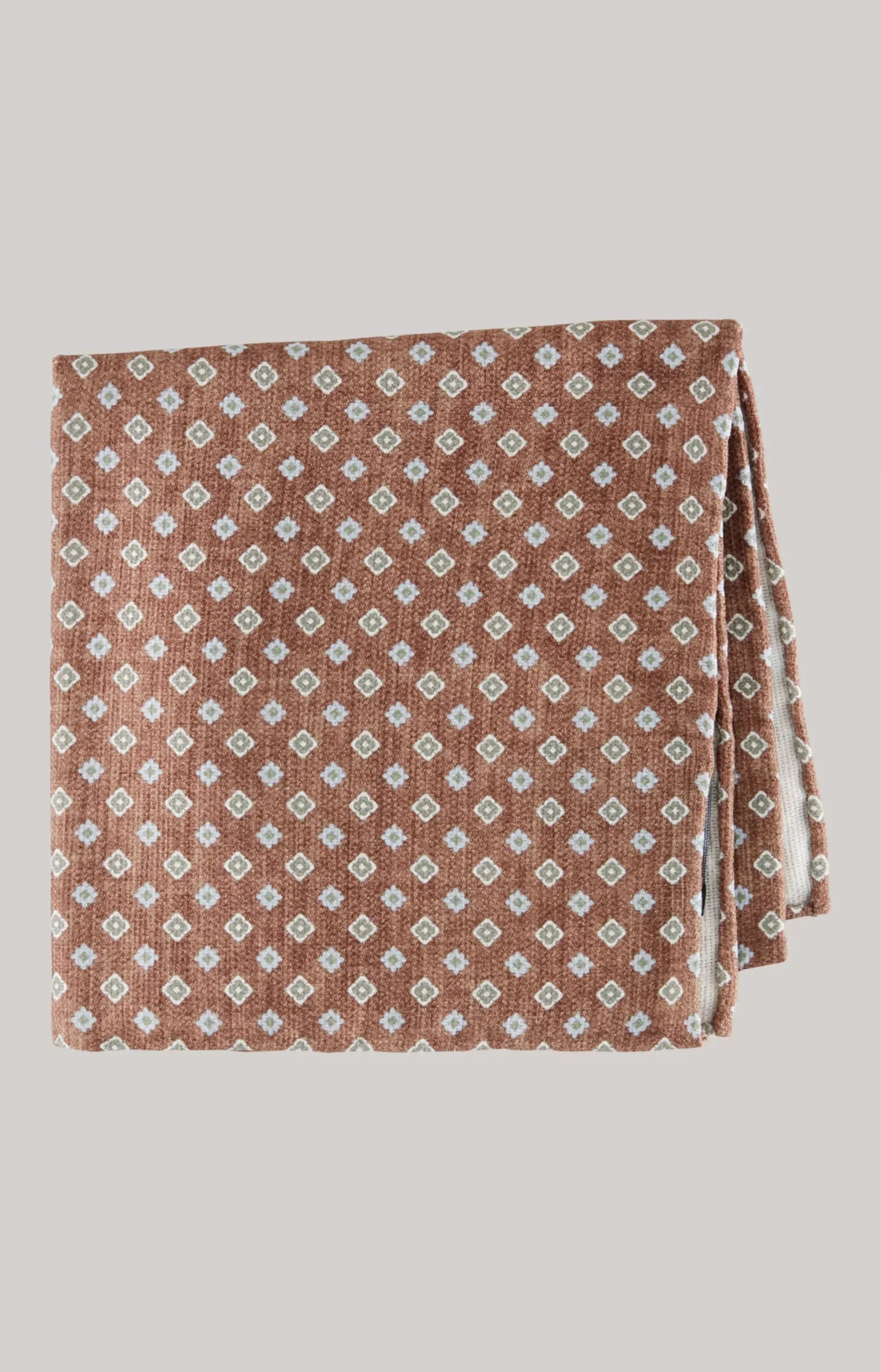 Hot JOOP! Silk Pocket Square in dark beige/blue