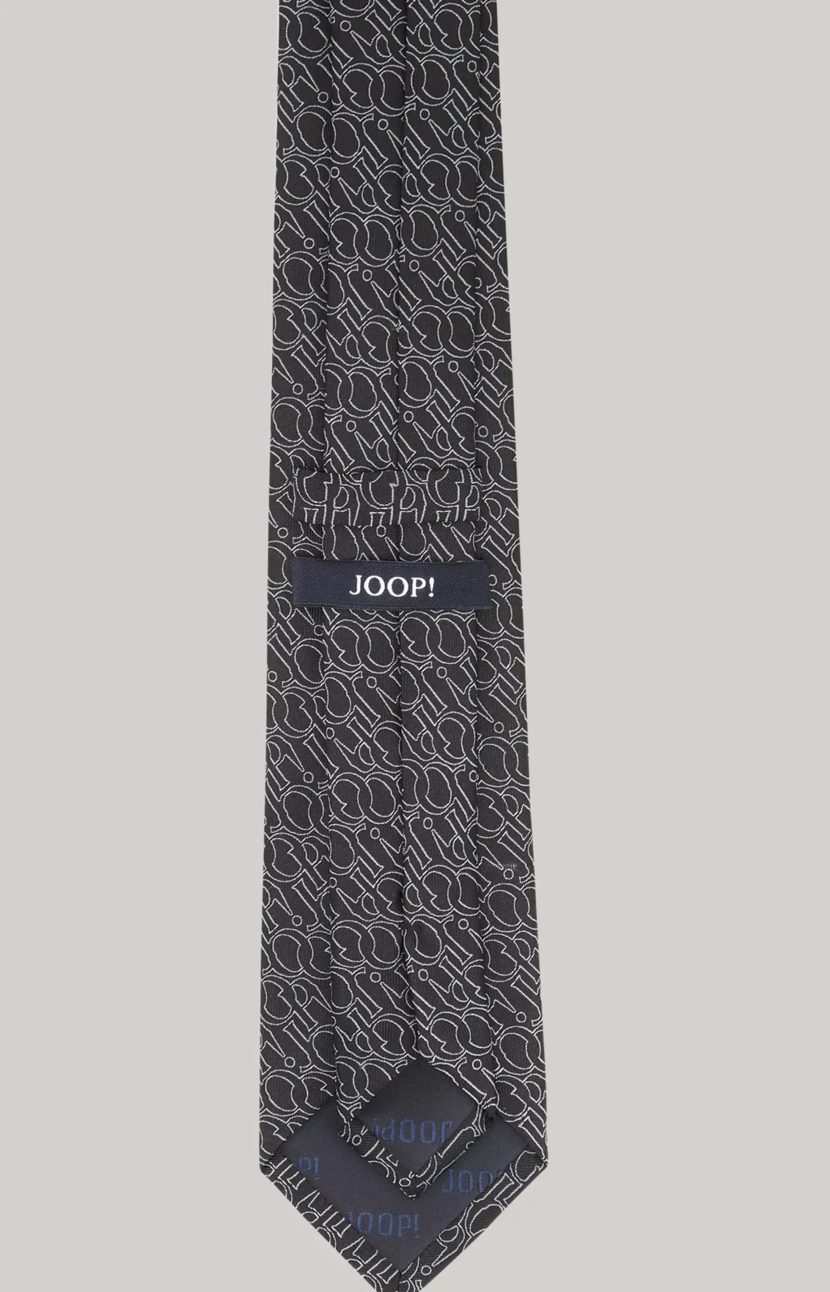 JOOP! Silk Tie in Blue black