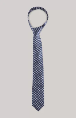 Sale JOOP! Silk Tie in Dark Blue Pattern dark blue patterned