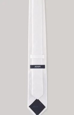 JOOP! Silk tie in white