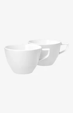 Clearance JOOP! Single Cornflower Cup - Set of 2, white