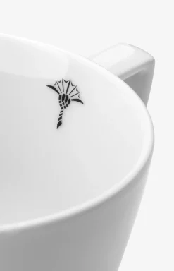 Clearance JOOP! Single Cornflower Cup - Set of 2, white