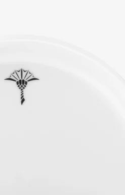 JOOP! Single Cornflower Lid/Dip Plate in white