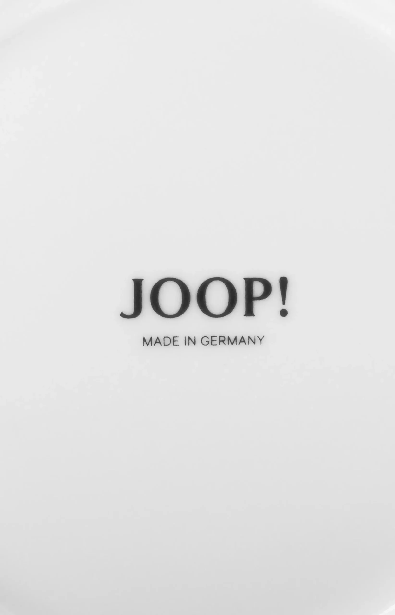 JOOP! Single Cornflower Lid/Dip Plate in white