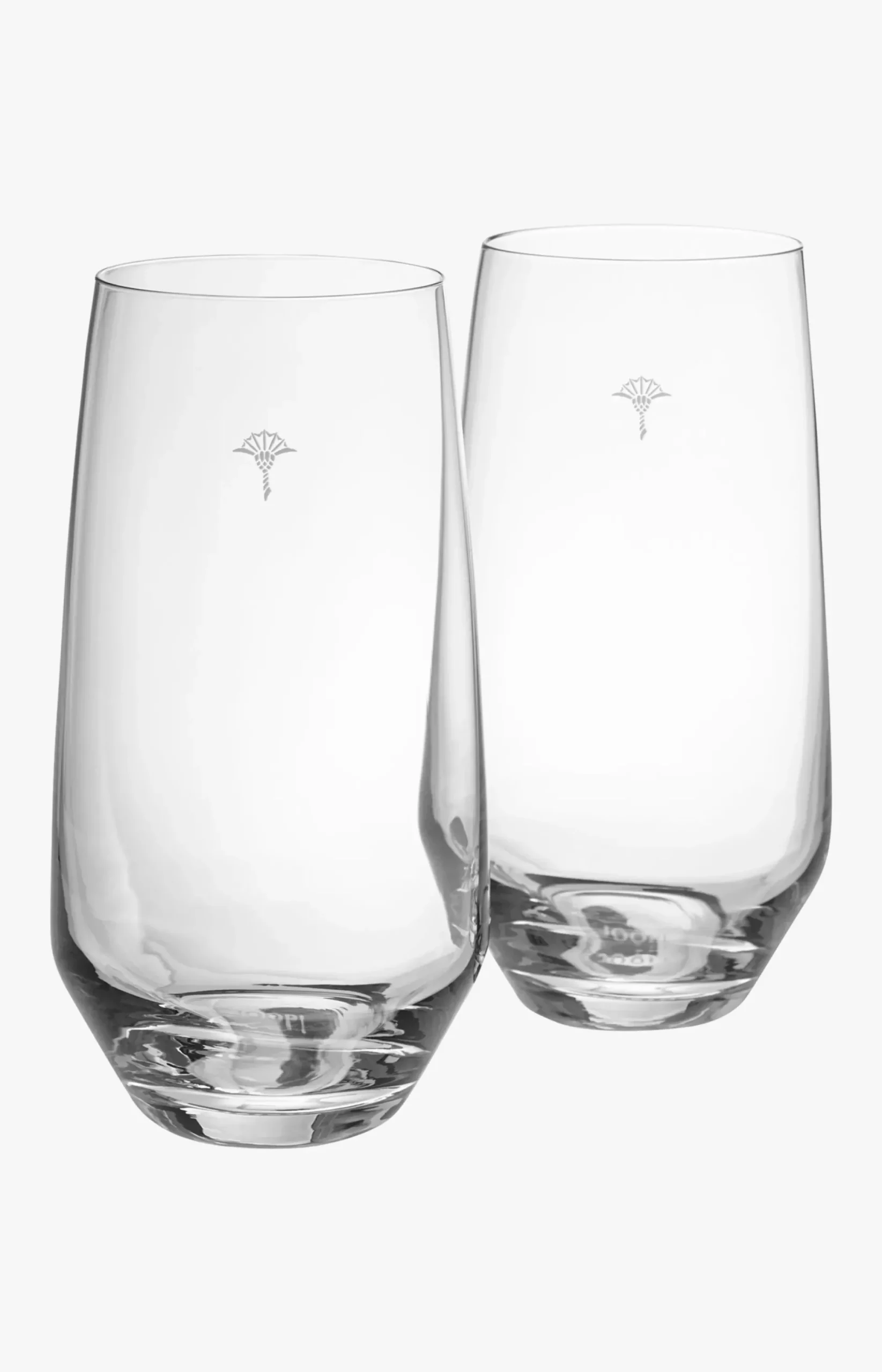 Best JOOP! Single Cornflower long drink glass - set of 2 matt white