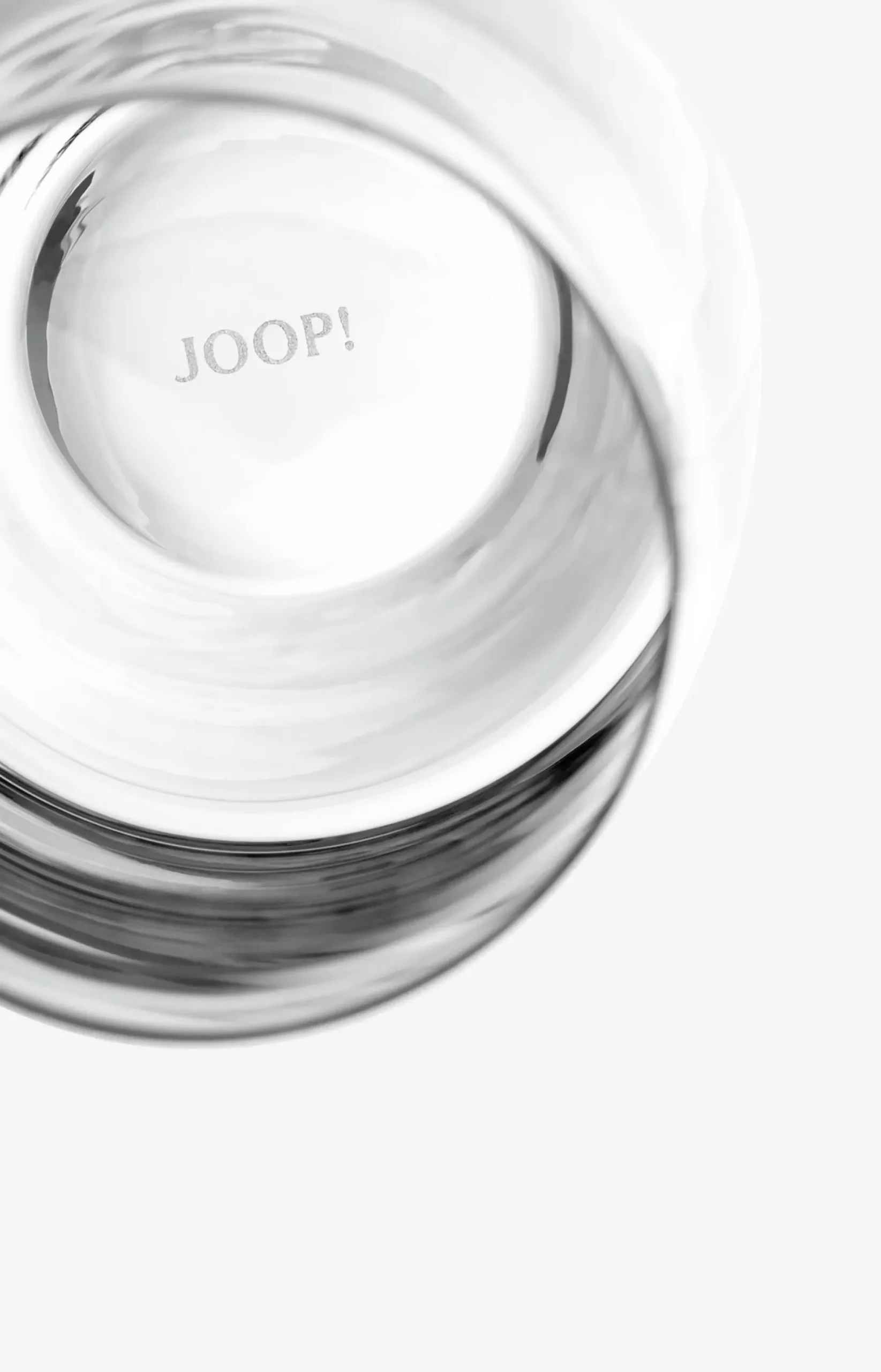 Best JOOP! Single Cornflower long drink glass - set of 2 matt white