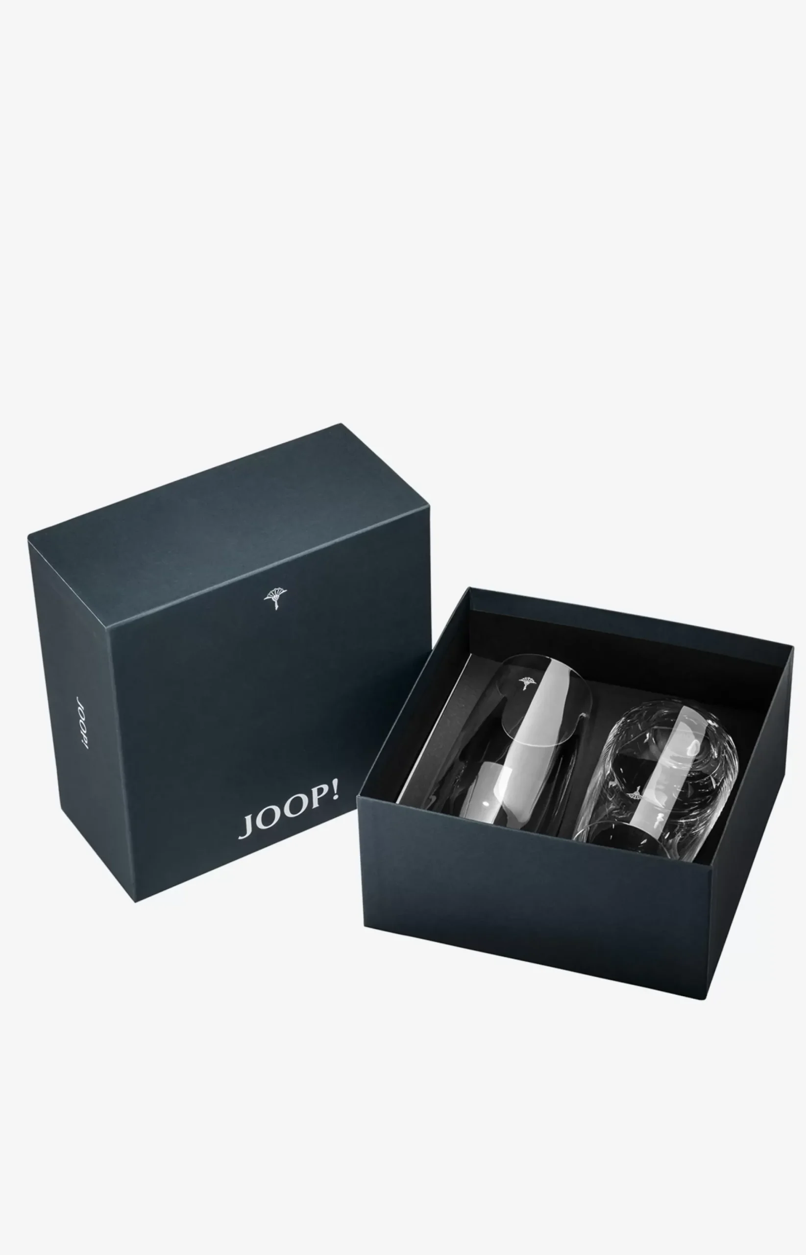 Best JOOP! Single Cornflower long drink glass - set of 2 matt white