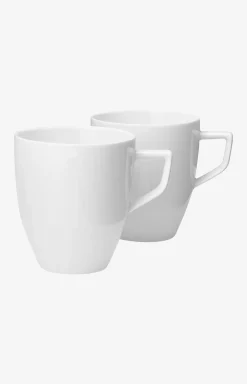 Discount JOOP! Single Cornflower Mug - Set of 2 in white