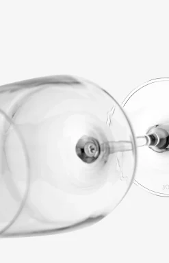 Clearance JOOP! Single Cornflower white wine glass - set of 2 matt white