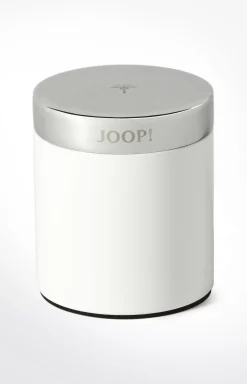 New JOOP! Small Chromeline storage box, silver/white