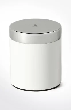 New JOOP! Small Chromeline storage box, silver/white