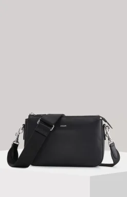 Outlet JOOP! Sofisticato Jasmina Leather Shoulder Bag in black