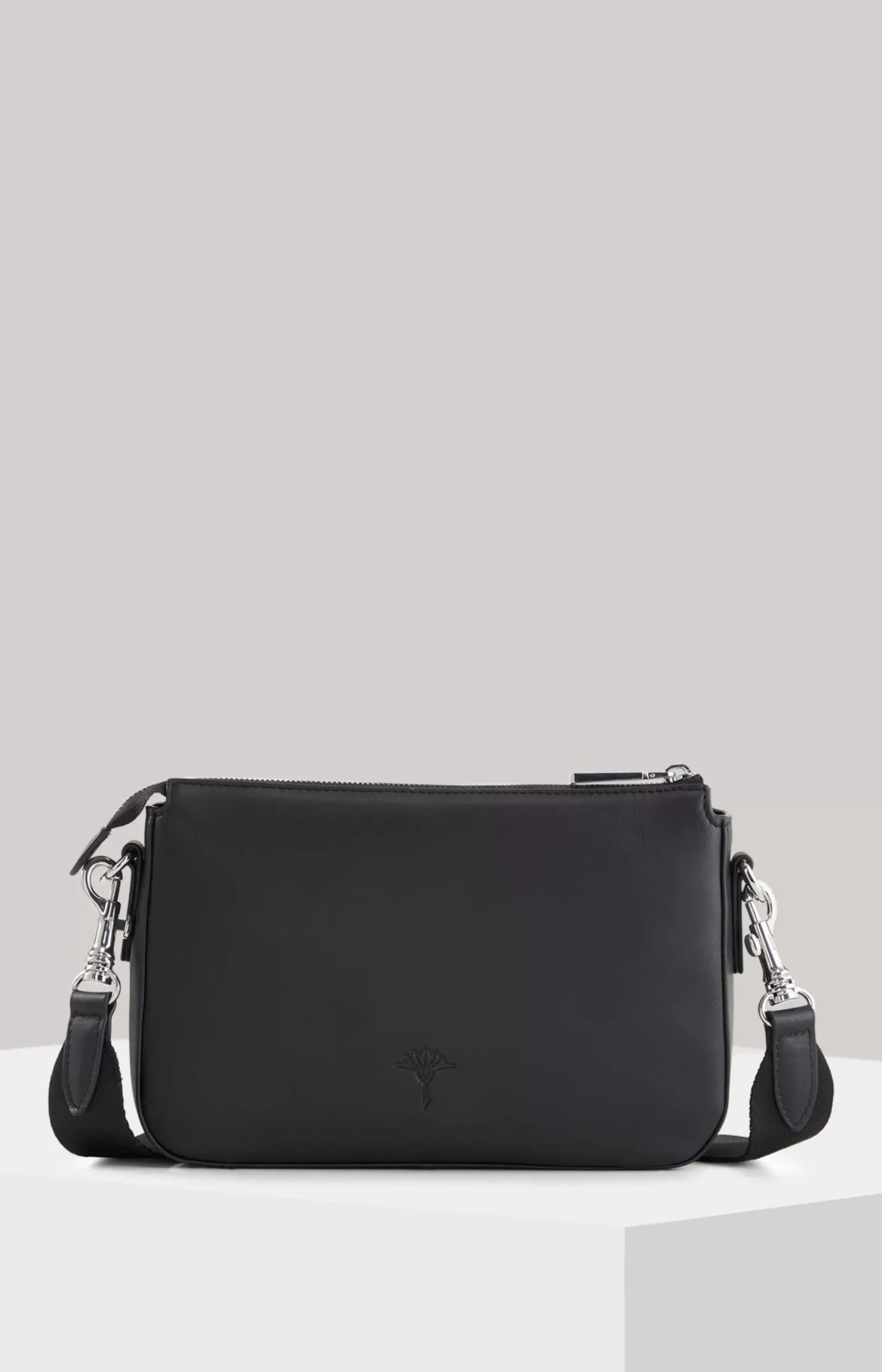 Outlet JOOP! Sofisticato Jasmina Leather Shoulder Bag in black