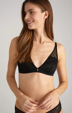 JOOP! Soft Lace Bra in black