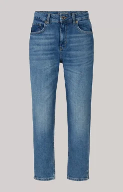 Outlet JOOP! Tapered Jeans in a Washed Look blue