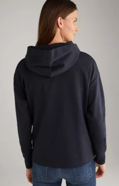 New JOOP! Tasta Hoodie in Dark Blue navy/white
