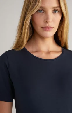 JOOP! Tess Basic T-Shirt in Black navy
