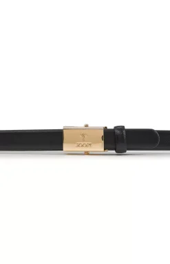 New JOOP! Thin leather belt in Black
