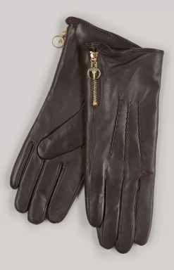 Outlet JOOP! Touchscreen Gloves in dark brown