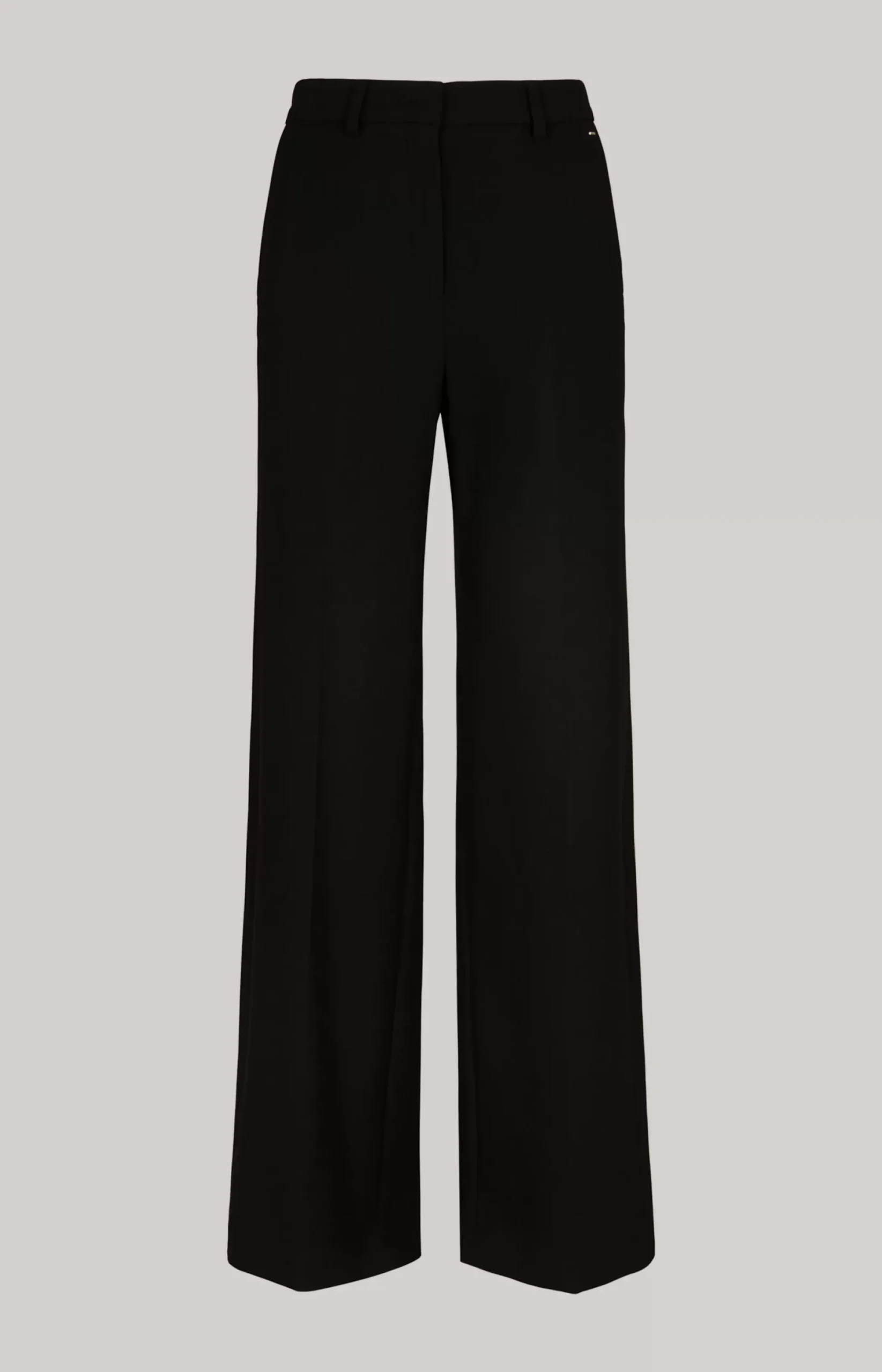 Online JOOP! Trousers with Pressed Creases in black