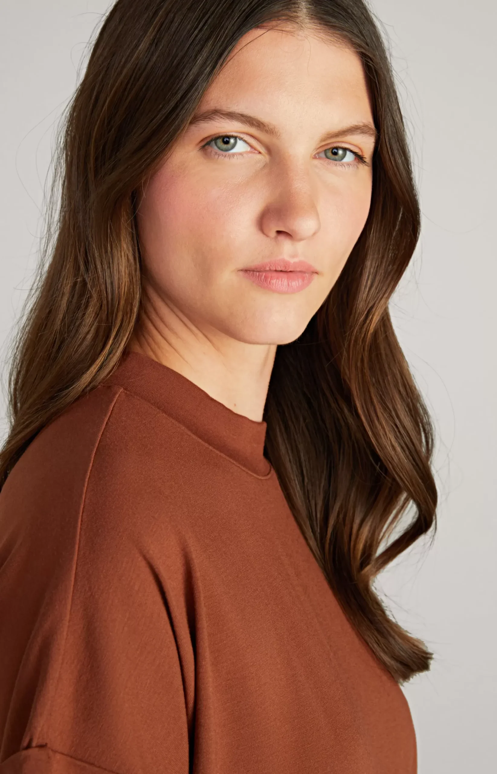 Clearance JOOP! T-shirt in copper brown