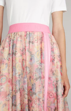 Sale JOOP! Tulle Skirt in a Beige/Pink Pattern beige/pink patterned