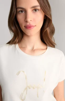Online JOOP! Tulle T-shirt in off-white