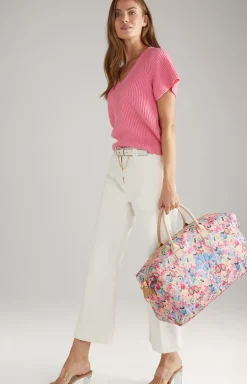 Best JOOP! Tutti Fiori Lorella Weekender in a Beige/Pink Pattern beige/pink patterned