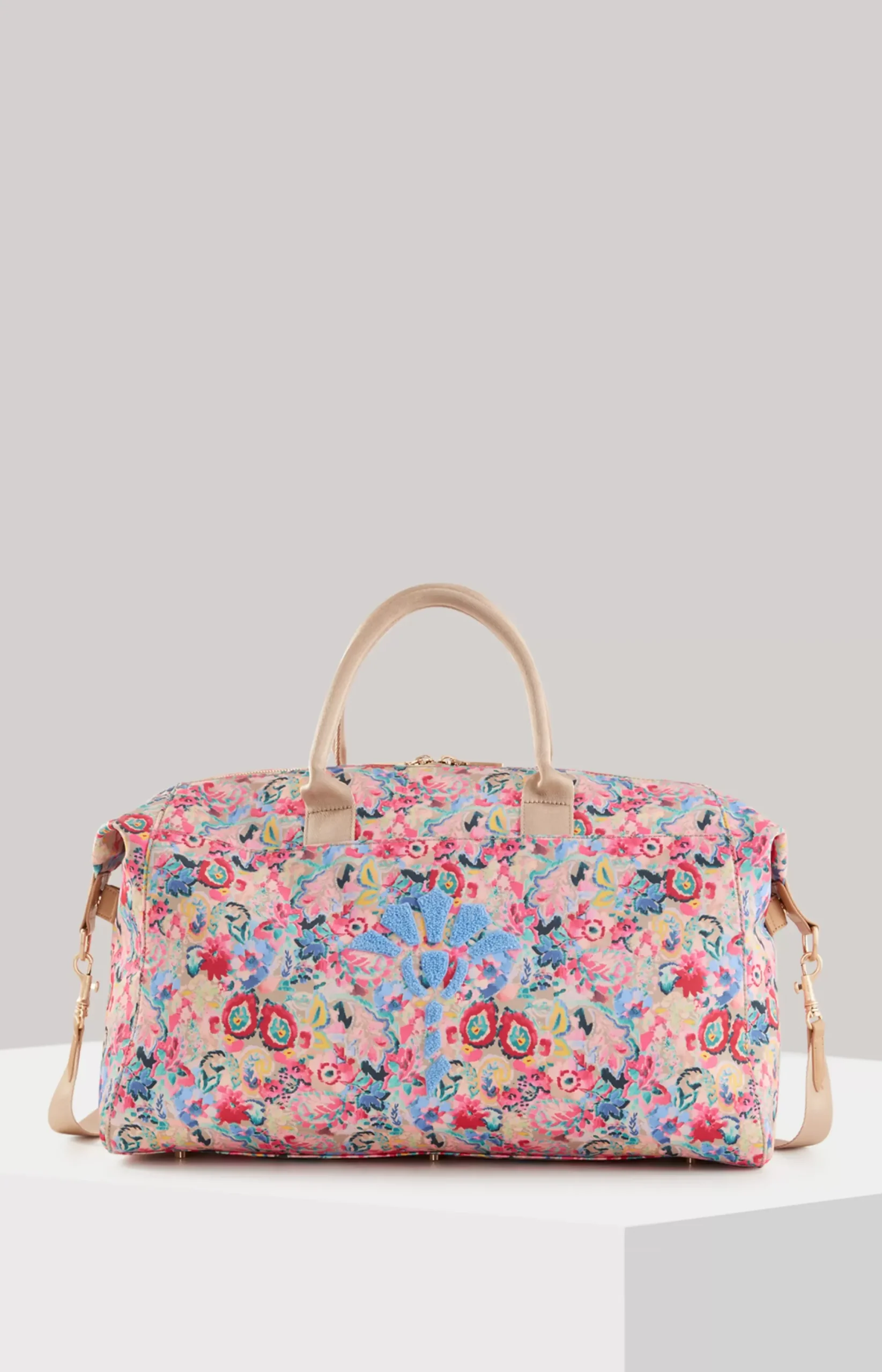 Best JOOP! Tutti Fiori Lorella Weekender in a Beige/Pink Pattern beige/pink patterned