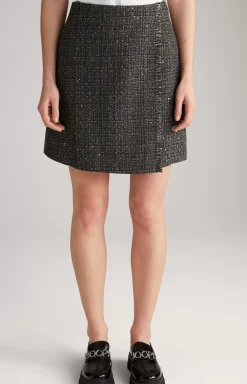 Sale JOOP! Tweed Skirt in /Grey/Gold black